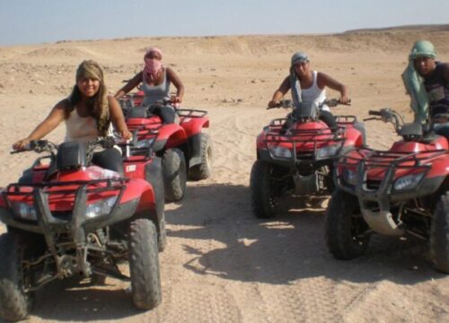 3 Hours Quad Bike Safari Desert Hurghada ( Morning or Afternoon )