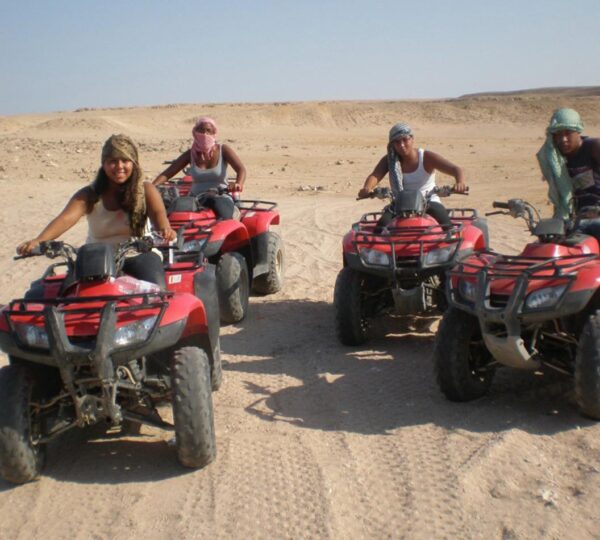 3 Hours Quad Bike Safari Desert Hurghada ( Morning or Afternoon )