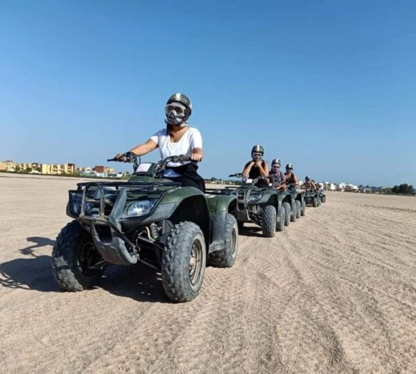 5-Hours Quad Bike Safari+Camel Ride+Dinner+Oriental show in Hurghada